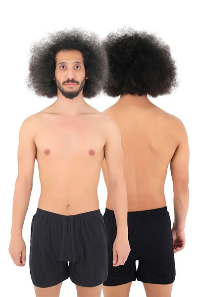 CENNETOĞLU Men's Long Panties - Leg Model