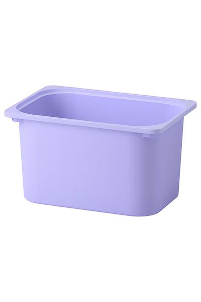 IKEA Trofast 42X30X23 cm Lilac Kids Room Storage Box for Goods Toys Clothes