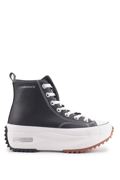 lumberjack Γυναικεία αθλητικά μποτάκια LAILA WT HI 3PR Μαύρα