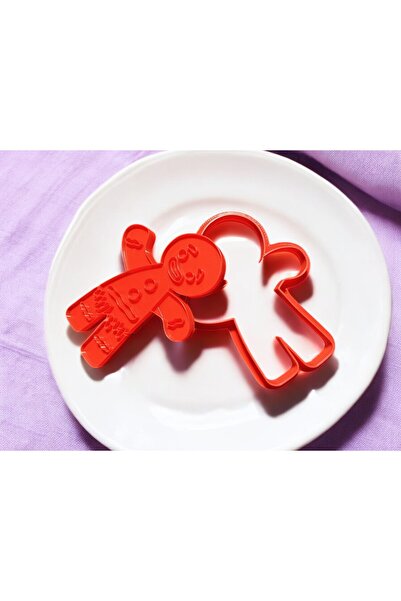 tekmation قالب بسكويت رجل الزنجبيل، قالب بسكويت 2 قطعة