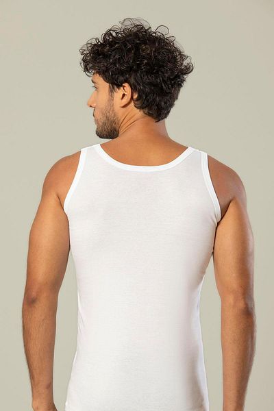 ERDEM İÇ GİYİM Erdem White Camisole Singlet 1128