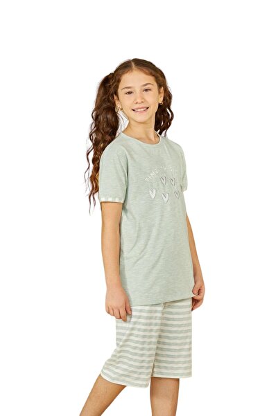 Weweus Zeleni pidžama set za devojčice - 806