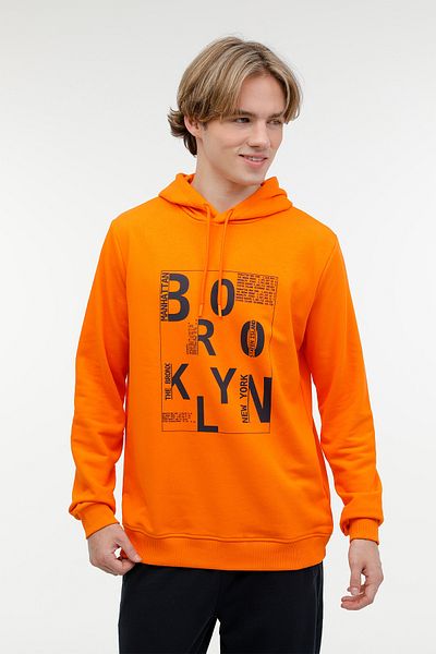 Kinetix ML BROOKLYN 17BRKLYN 3PR Оранжев мъжки суичър