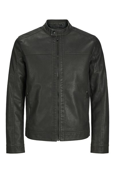 Jack & Jones JJEWarner Washed Pu Jacket 12273244