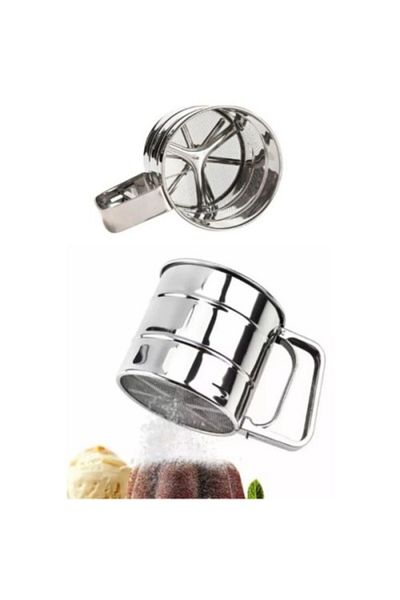 COLLECTİON Stainless Steel Flour And Sugar Sieve