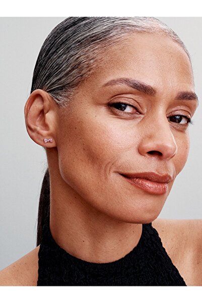 Pandora Işıltılı Pembe Fiyonk Çivi Küpeler