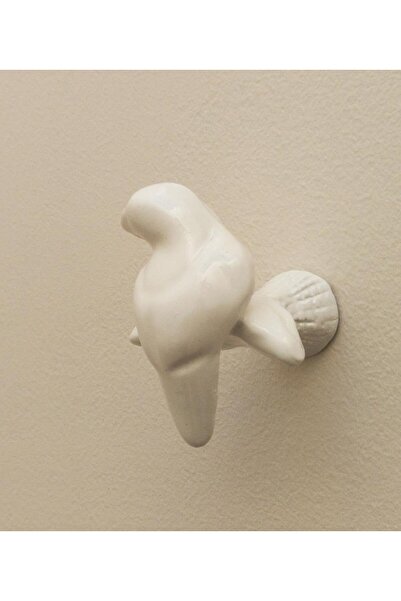 SUME Dekoratif Tekli Kuş Modern Askılık Duvar Dekoru Askılık