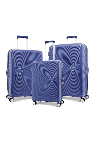 American Tourister CURIO 3 PC ULTRA MARINE HARD SPINNER