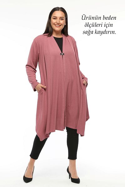 Laden High Quality Large Size Asymmetric Women's Cardigan - Seasonal