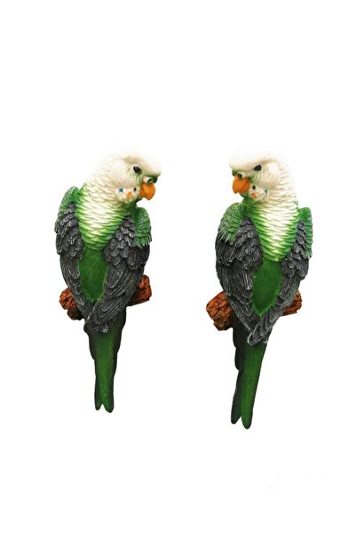 SUME Dekoratif Ikili Muhabbet Kuşu Duvar Süsü Dekoru