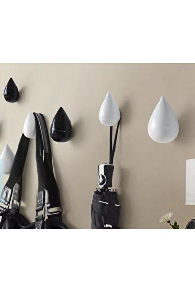 SUME Damla Şekilli Tek Duvar Askılık Modern Dekor Askı Duvar Süsü