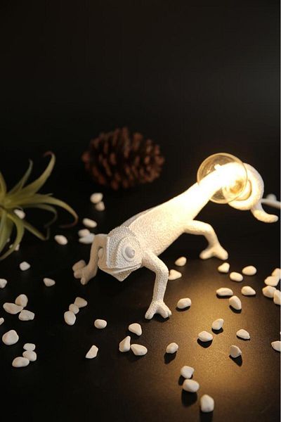 SUME Decorative Lamp Holding Chameleon Lampshade Table Lighting Decor Modern Lighting Home Decor