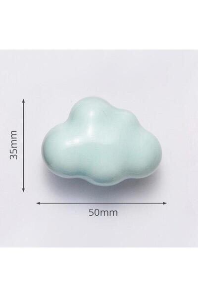 SUME Modern Bulut Kulp Bebek Çocuk Genç Odası Çekmece Dolap Mobilya Kulpu