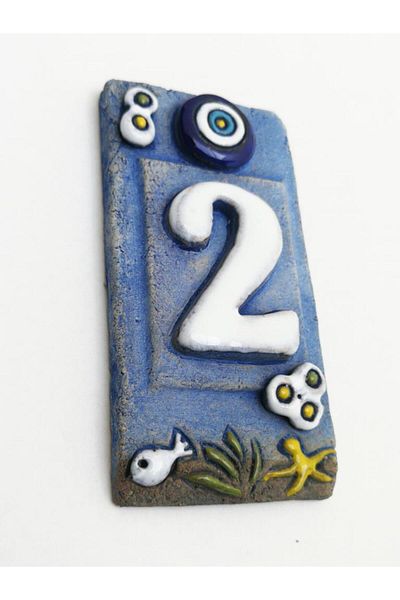 SUME Special Design Ceramic 2 Door Number Door Front Accessory