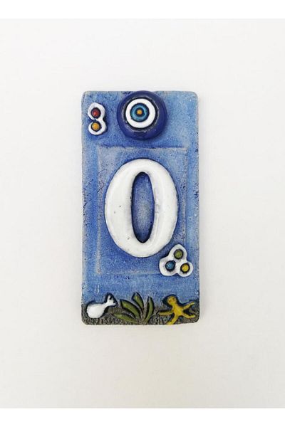 SUME Special Design Ceramic 0 Door Number Door Accessory
