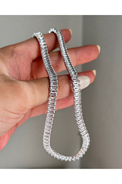 Waterway Pendant Gemstone High Quality Elegant | Silver 35cm | Mother's Day Gift | Women