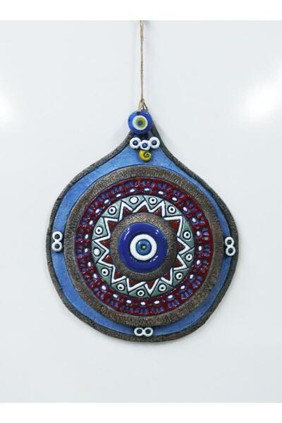 SUME Özel Tasarım Seramik Desenli Nazarlık Duvar Süsü