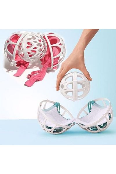 Ethab Ticaret 1+1 Sützen Underwear Washing Ball - Diameter: 11-15cm, Circumference: 35-45cm
