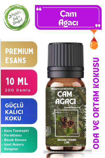 Aroma Terapi Lab Çam Ormanları - Esansiyel Uçucu Yağ - Oda Ve Ortam Kokusu - ...