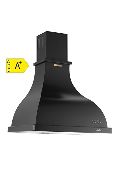 Silverline Silverline 2238 Rustic Retro Siyah Davlumbaz A+ Enerji