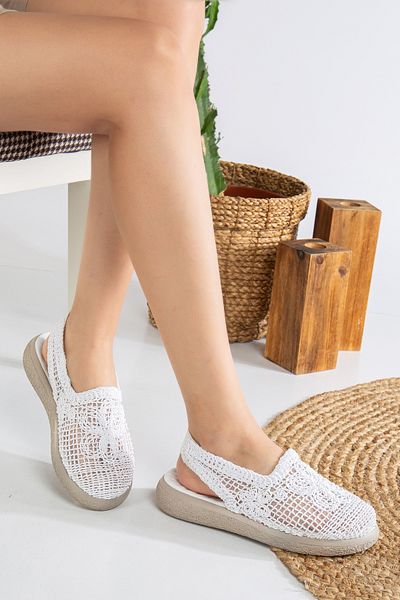 Mc vay Shoes Lucas Orthopedic Sole Braided Rubber Supported Stylish Women's Sandals Please Prefer a Size Smaller by 1!! !