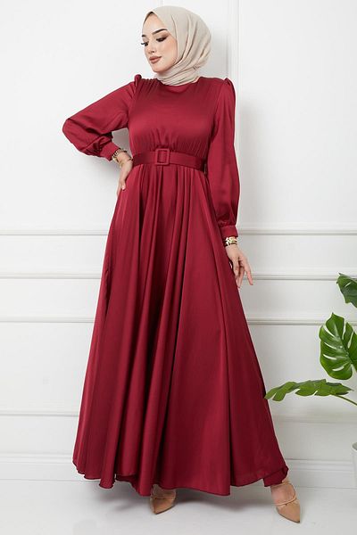 Olcay Accesoriu centura Rochie de seara evazata CLARET 1602