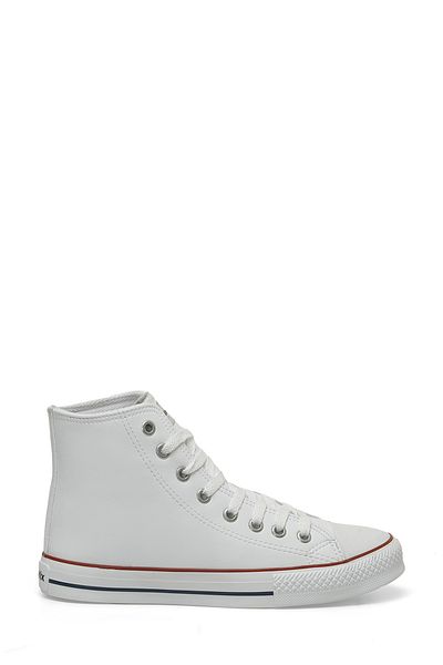 Kinetix FOWLER PU HI 3PR Weißer Unisex-Sneaker mit hohem Schaft
