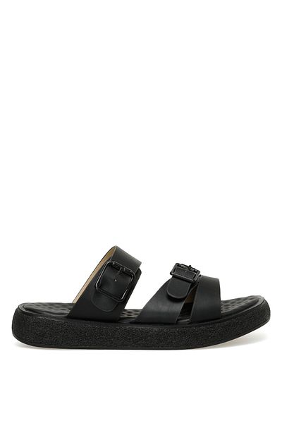 İnci Beck 3fx Schwarze Damenhausschuhe
