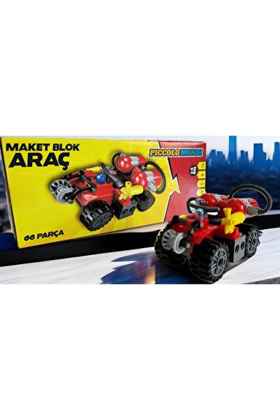 Piccolo Mondi Maket Blok Araç 66 Parça