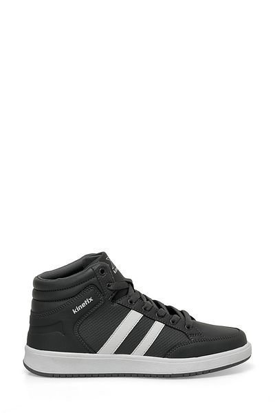 Kinetix Grauer Unisex Court PU Hi 4PR High Sneaker