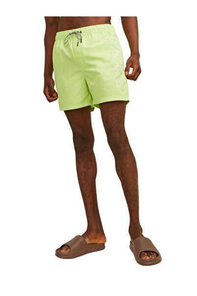 Jack & Jones Jack&Jones Erkek Minimalist Plaj Şortu - Yazlık, Rahat, Şık