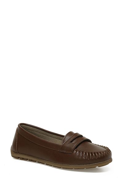 Miss F DW23004 3PR Hellbrauner Damen-Loafer