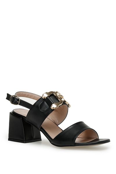 İnci Etty 3fx Black Women's Heeled Sandals