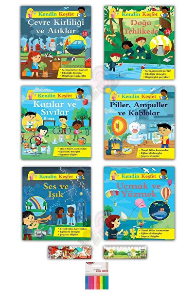 TÜRKİYE İŞ BANKASI KÜLTÜR YAYINLARI Kendin Keşfet 8-12 Yaş – Doğa Çevre Kirli...