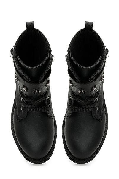SEVENTEEN SARA 3PR Black Girls Sneaker Boots