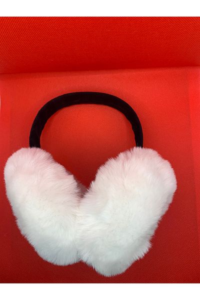 nord arc White Foldable Winter Plush Cold Protective Earmuff