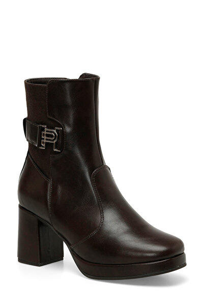 Polaris 322160.Z 3PR - Καφέ Γυναικείες Μπότες με τακούνι