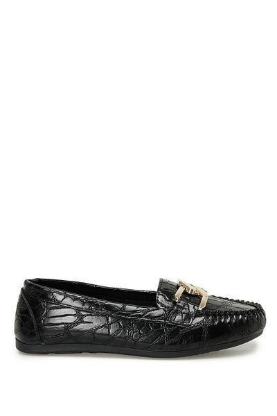 Miss F DW23003 3PR Schwarzer Damen-Loafer
