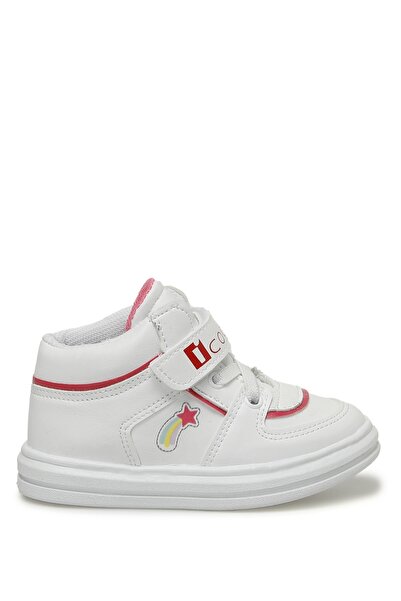 I COOL BRAVA 3PR Beyaz Kız Çocuk High Sneaker
