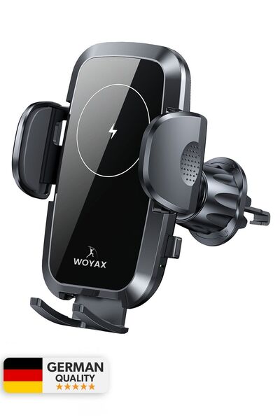 woyax Kablosuz Şarjlı Kancalı Araç Içi Telefon Tutucu 15w - Havalandırma Araba Telefon Tutacağı