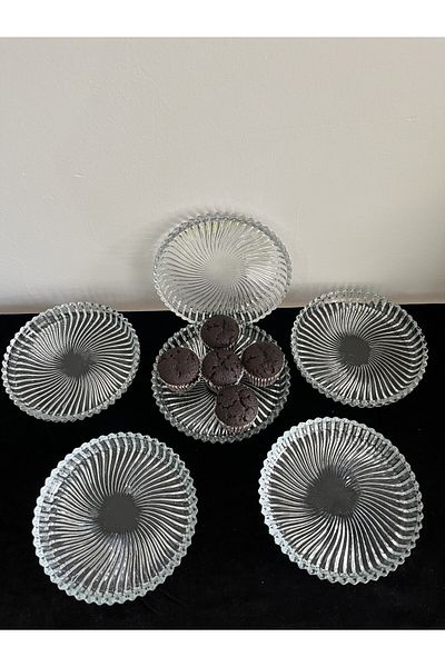 ORTAKÖY CENNETİ 6, Plate, Snack Plate, Dessert Pastry Plate, Presentation Plate, Plate 13 cm