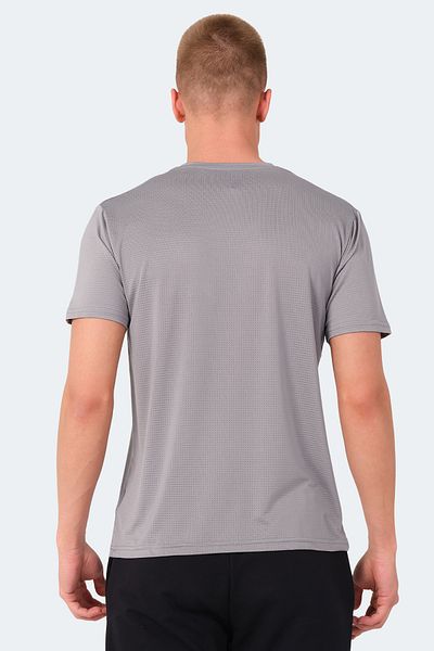 Slazenger Ανδρικό T-Shirt Kallias Γκρι
