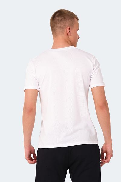 Slazenger Ανδρικό μπλουζάκι Konul Λευκό