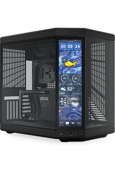 HYTE Y70 touch infinite truly all Black