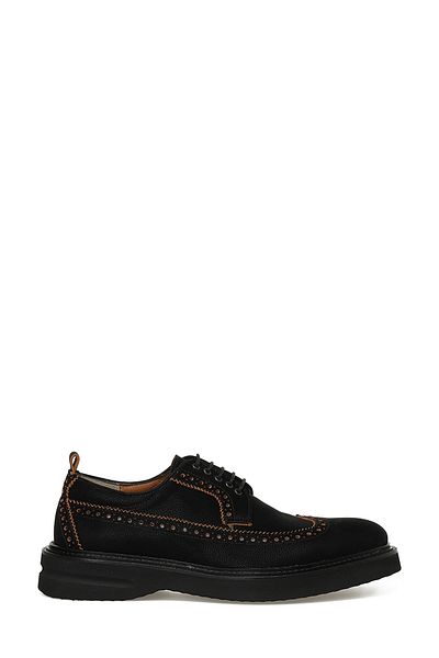 İnci INCI LIBER 3PR Schwarze klassische Herrenschuhe