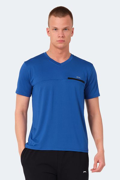 Slazenger Ανδρικό T-Shirt Kallias Saks Blue