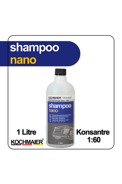 Kochmaier Şampuan Nano Oto Araç Cilalı Ph Nötr Kostiksiz Şampuan Temizleyici ...