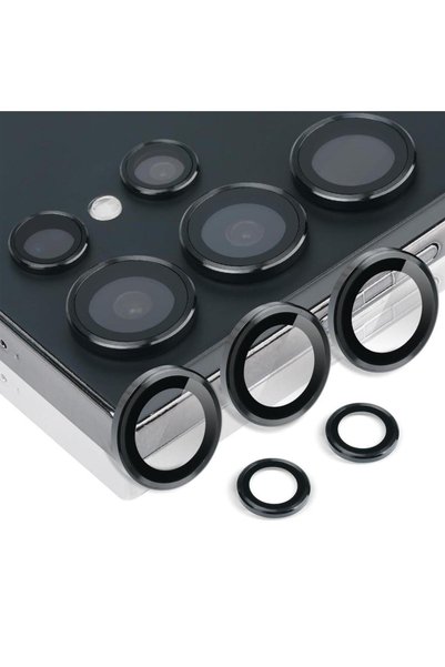 bzontech Samsung Galaxy S24 Ultra Camera Protector Black