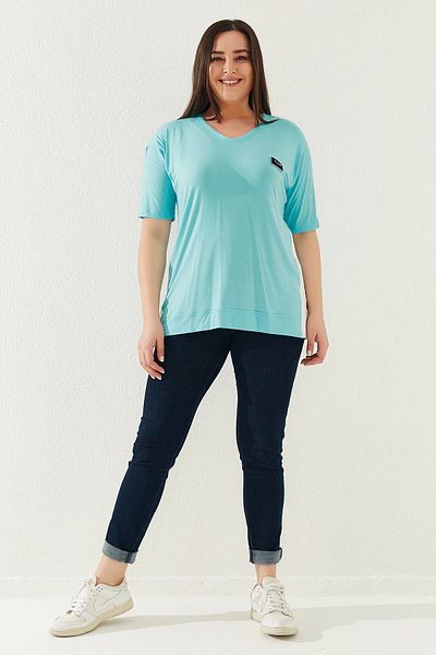 Lady Majestic Plus Size Blouse - Relaxed Fit