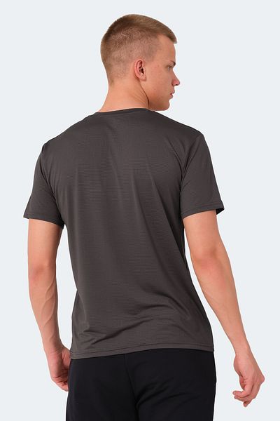 Slazenger Ανδρικό T-Shirt Kallias Σκούρο Γκρι